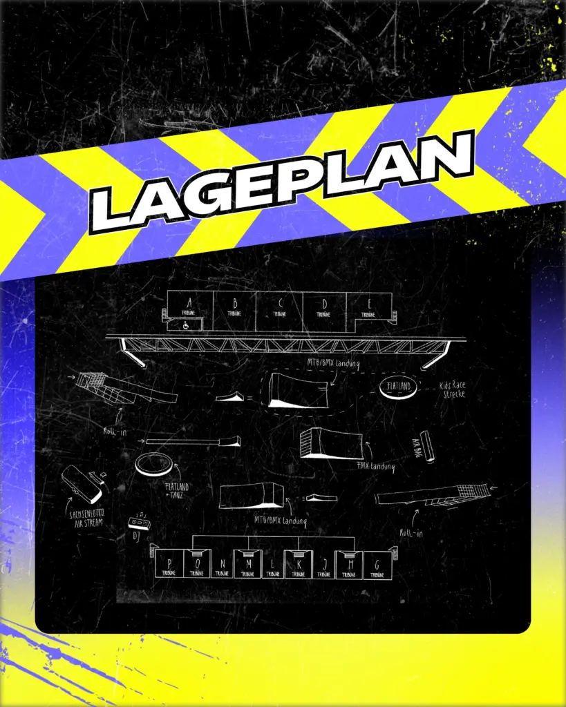 Stunt It Freestyle Event mit Lukas Knopf, Infield und Sitzplätze, Messe Chemnitz