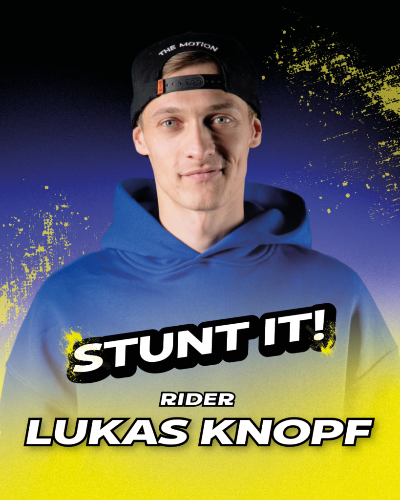 Stunt It Freestyle Event mit Lukas Knopf, Messe Chemnitz; Mountainbike, FMX, BMX, Sportevent