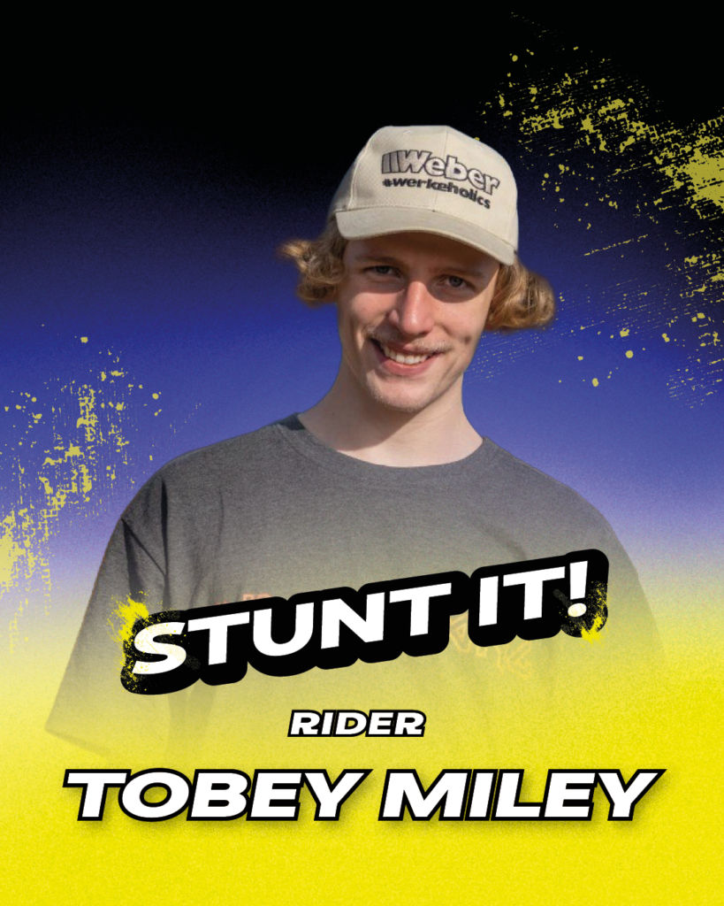 Stunt It Freestyle Event mit Lukas Knopf, Messe Chemnitz; Mountainbike, FMX, BMX, Sportevent, Tobey Miley